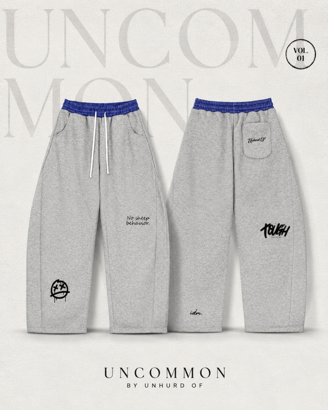 No Sheep Behavior Barrel Sweatpants