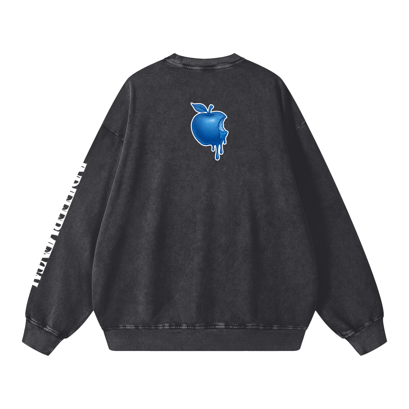 'Accountability Bear' Snow Washed Oversized Sweatshirt