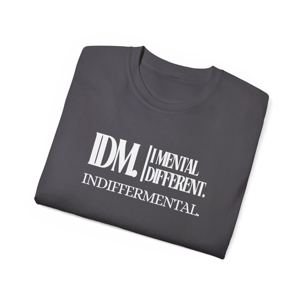 Indiffermental 'Mental Different' Graphic Tee — Tree & Logo Streetwear T‑Shirt