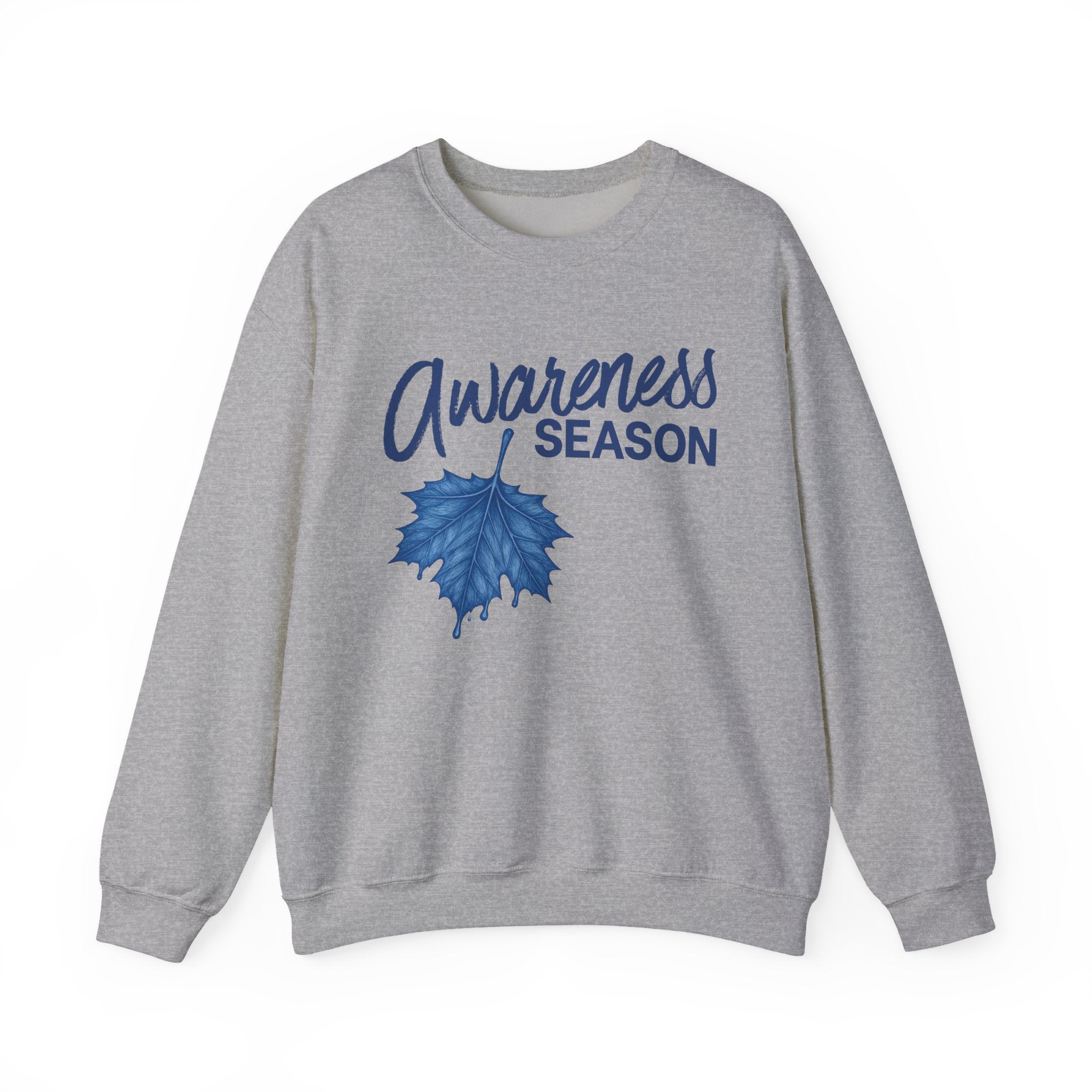 Awareness Season Crewneck Sweatshirt — "Sometimes You Gotta Let Them Find Their Own Way"