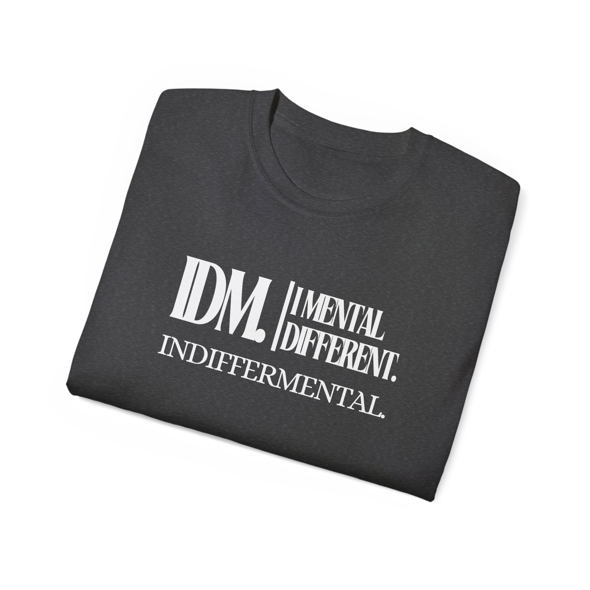 Indiffermental 'Mental Different' Graphic Tee — Tree & Logo Streetwear T‑Shirt