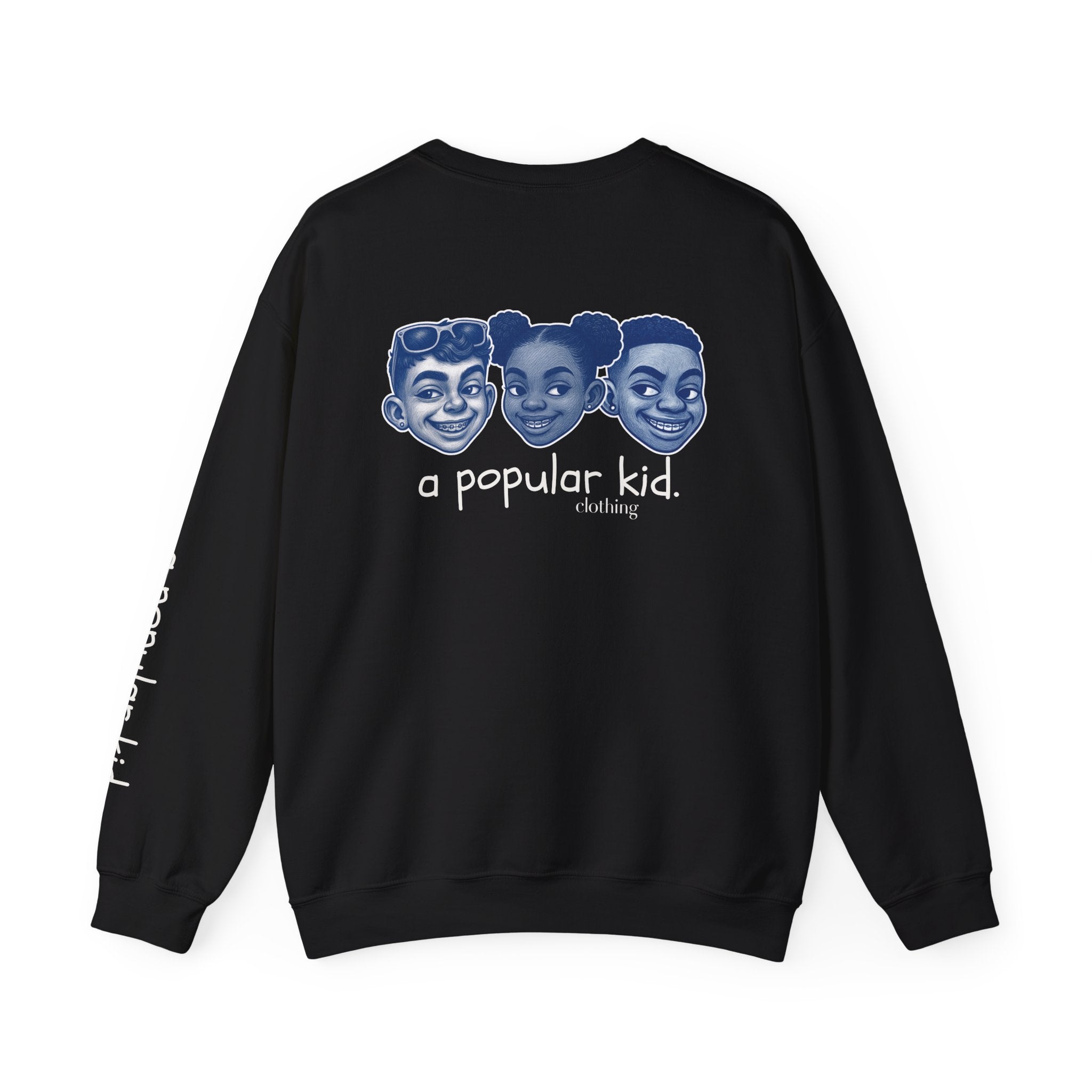 APK Clothing Crewneck Sweatshirt — "A Popular Kid" Graphic Pullover