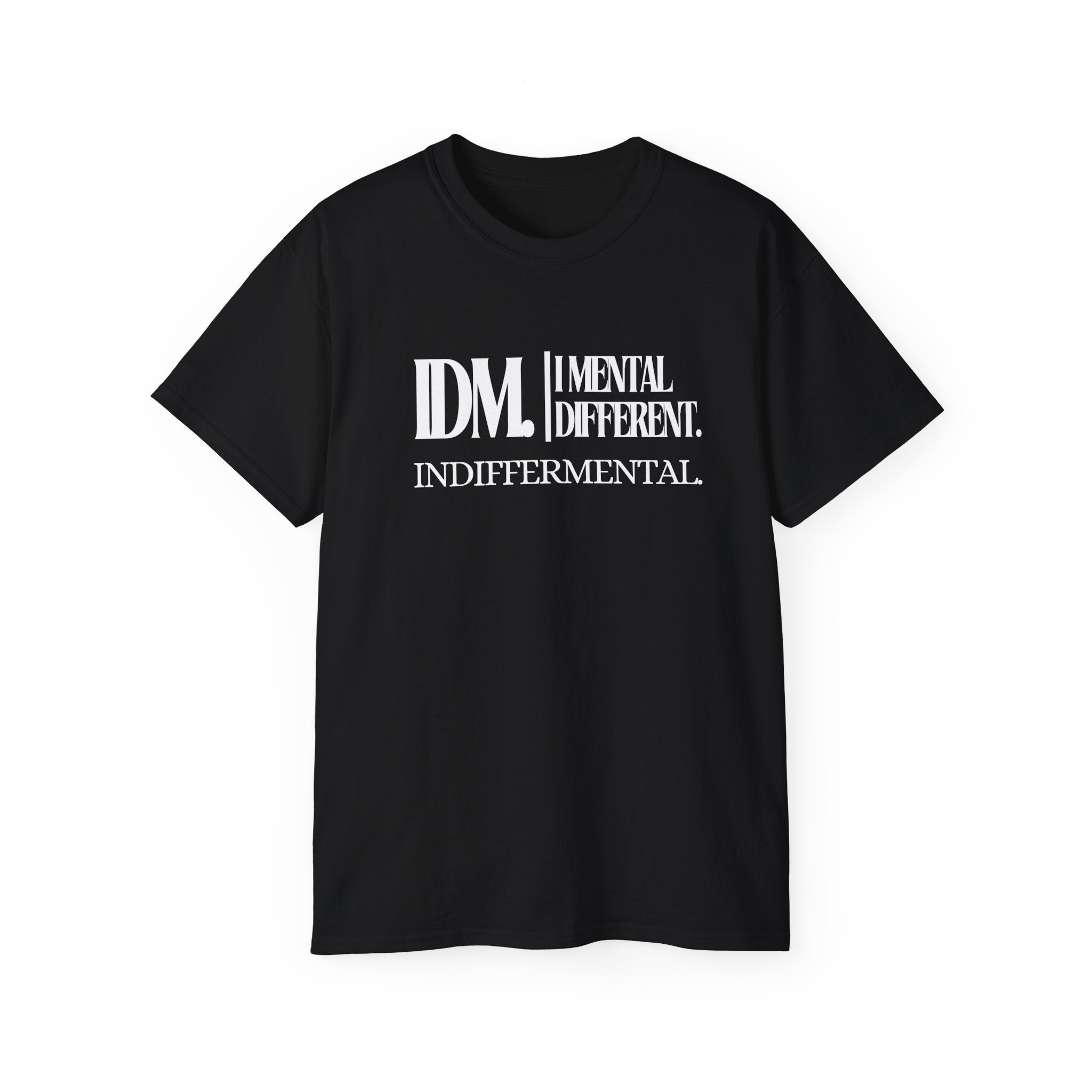 Indiffermental 'Mental Different' Graphic Tee — Tree & Logo Streetwear T‑Shirt