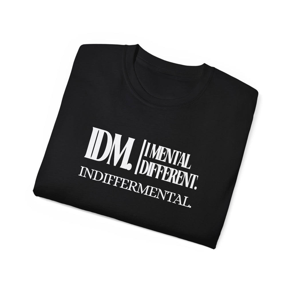 Indiffermental 'Mental Different' Graphic Tee — Tree & Logo Streetwear T‑Shirt