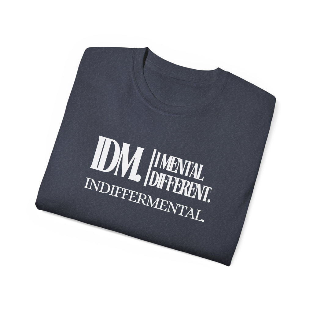 Indiffermental 'Mental Different' Graphic Tee — Tree & Logo Streetwear T‑Shirt