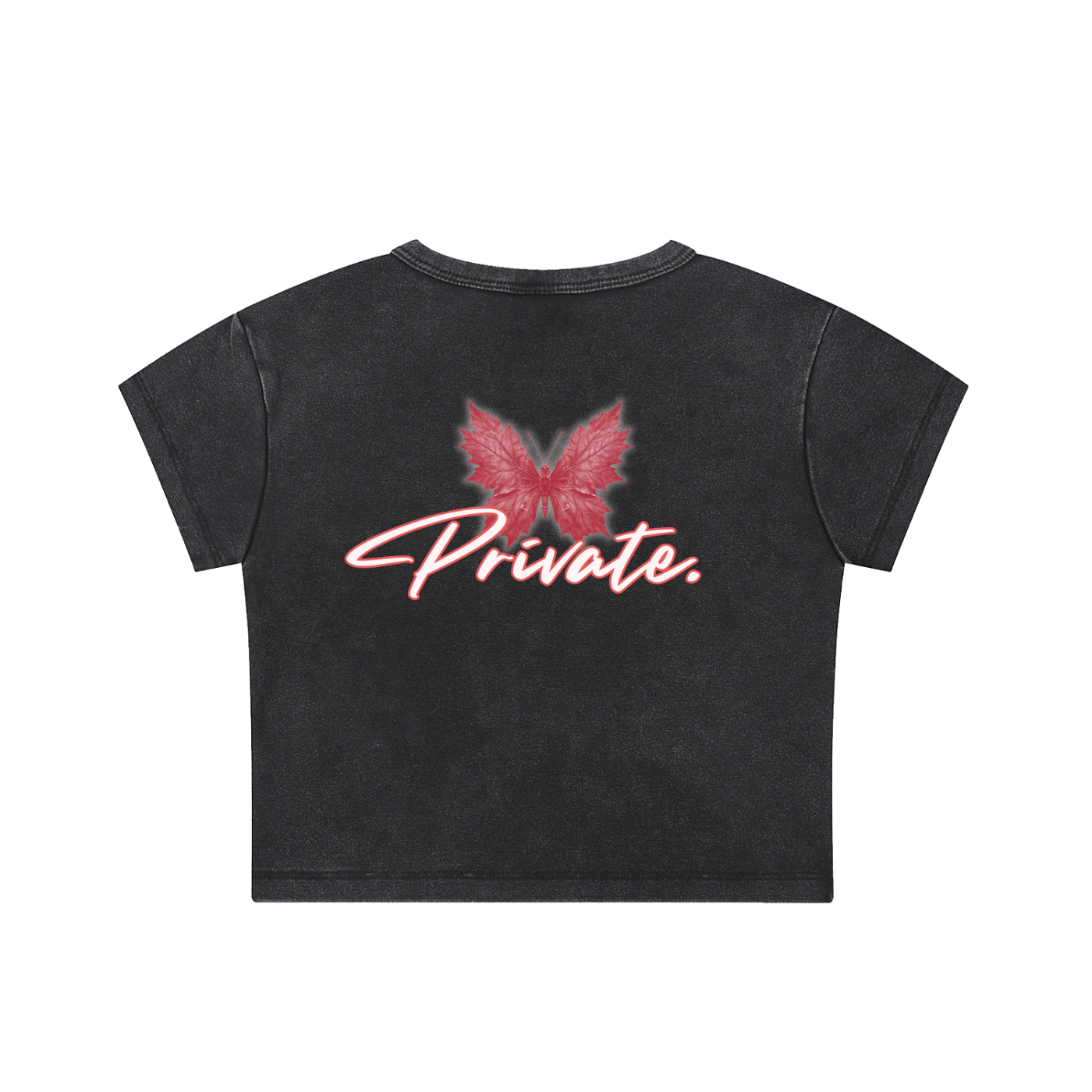 Private Statement  Crop Tee