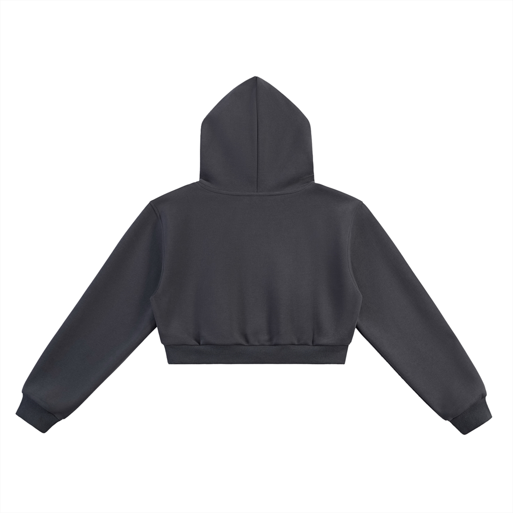 Indiffermental Women's Cropped Hoodie