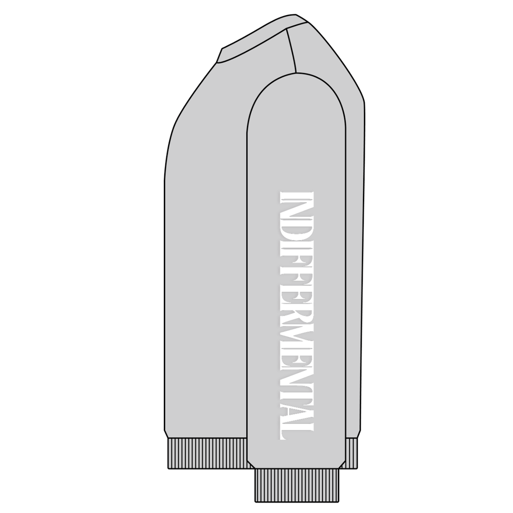 'Accountability Bear' Snow Washed Oversized Sweatshirt