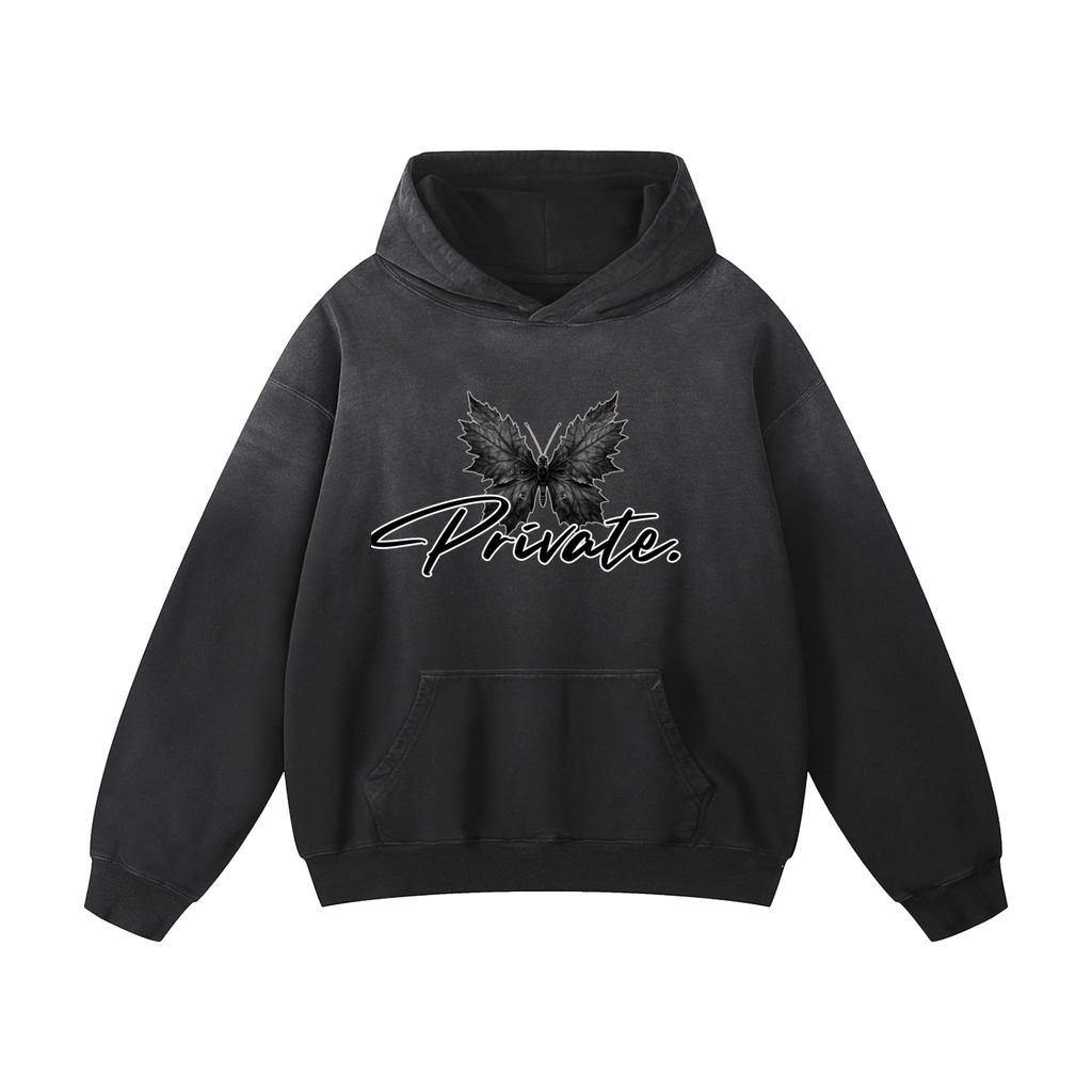 'Private' Oversized Hoodie