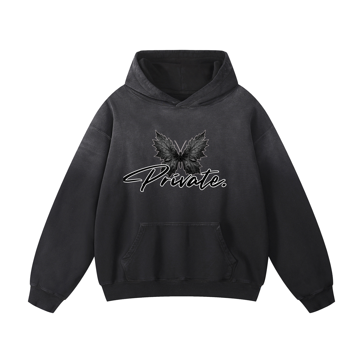 'Private' Oversized Hoodie