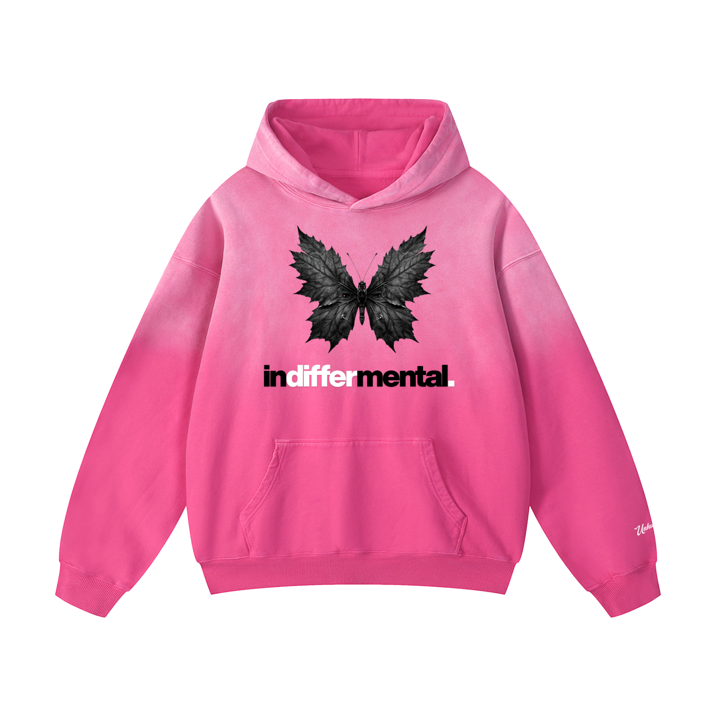 Maple Leaf Butterflies Oversized Hoodie
