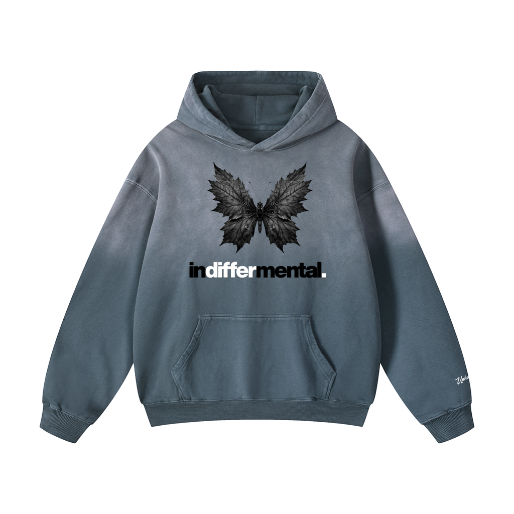 Maple Leaf Butterflies Oversized Hoodie