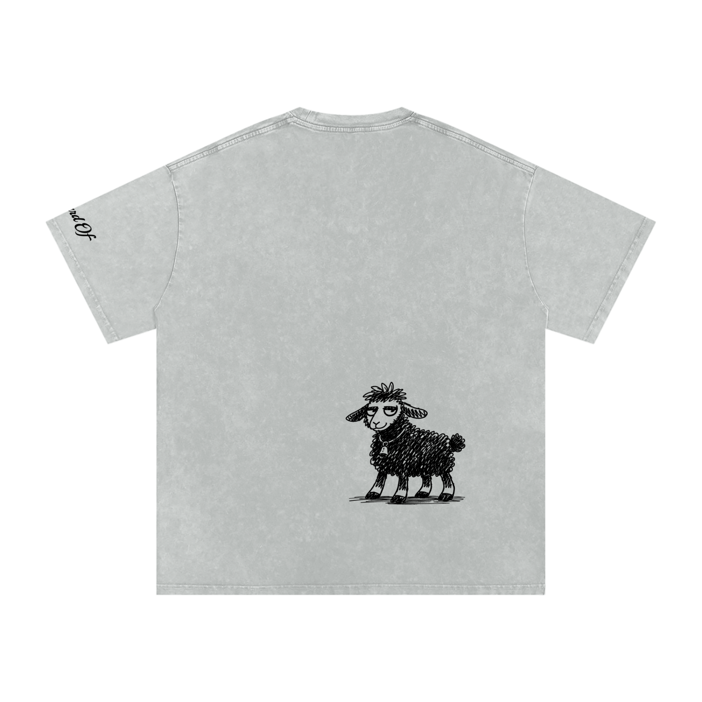Black Sheep Toney Tee – Ash Gray Wash