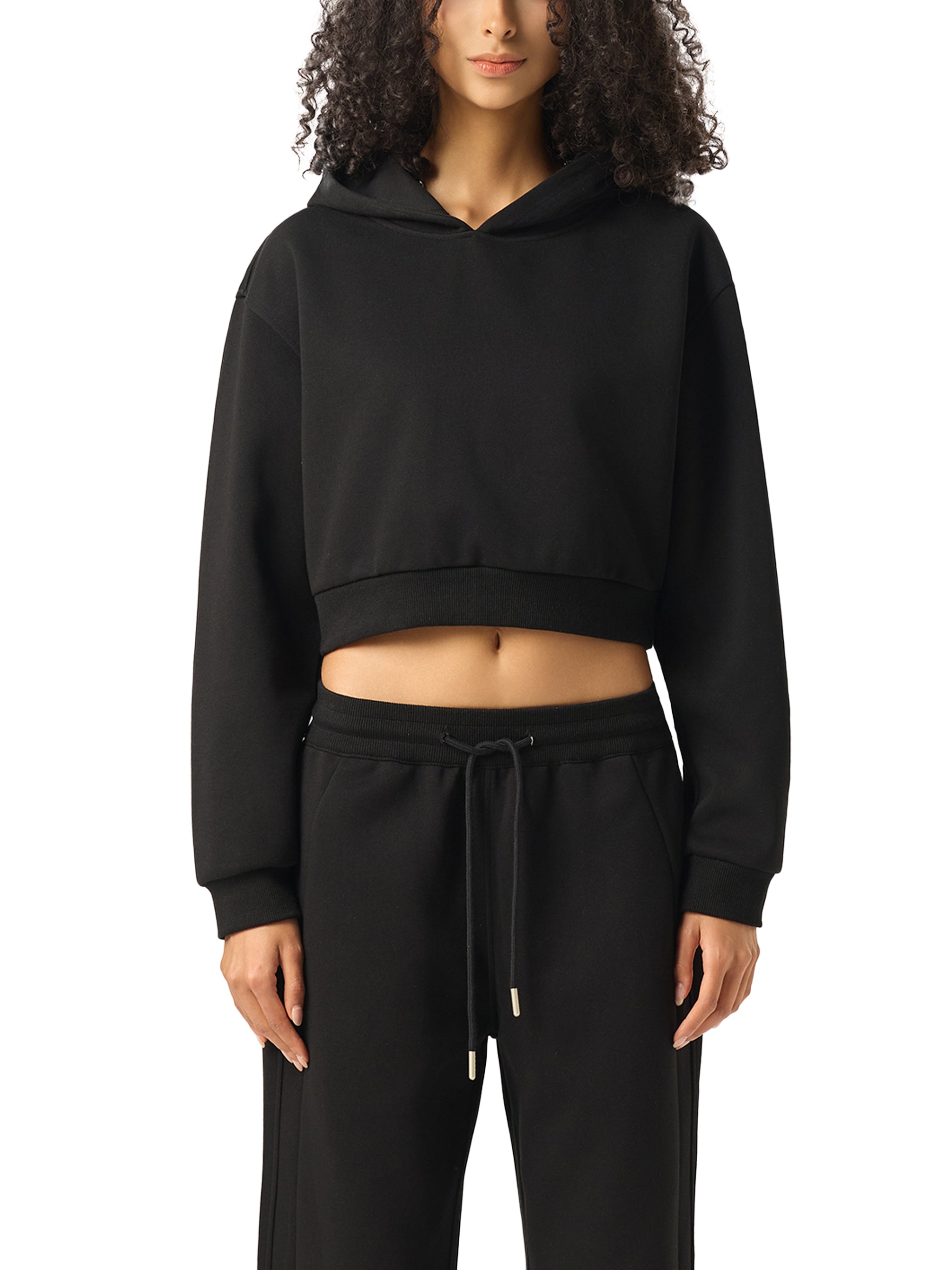 Indiffermental Women's Cropped Hoodie