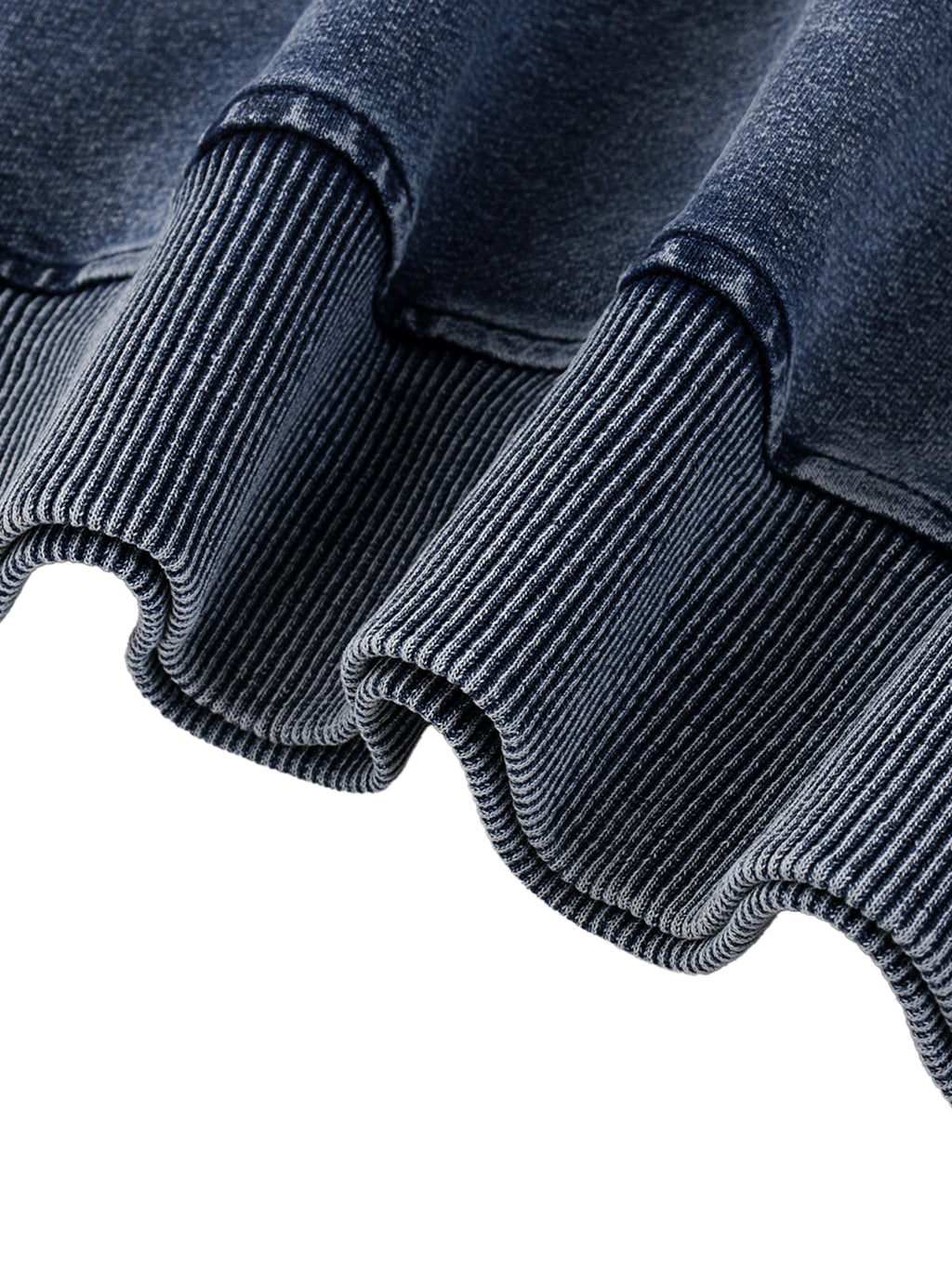 'Uncommon' Snow Wash Oversized Crewneck Sweatshirt